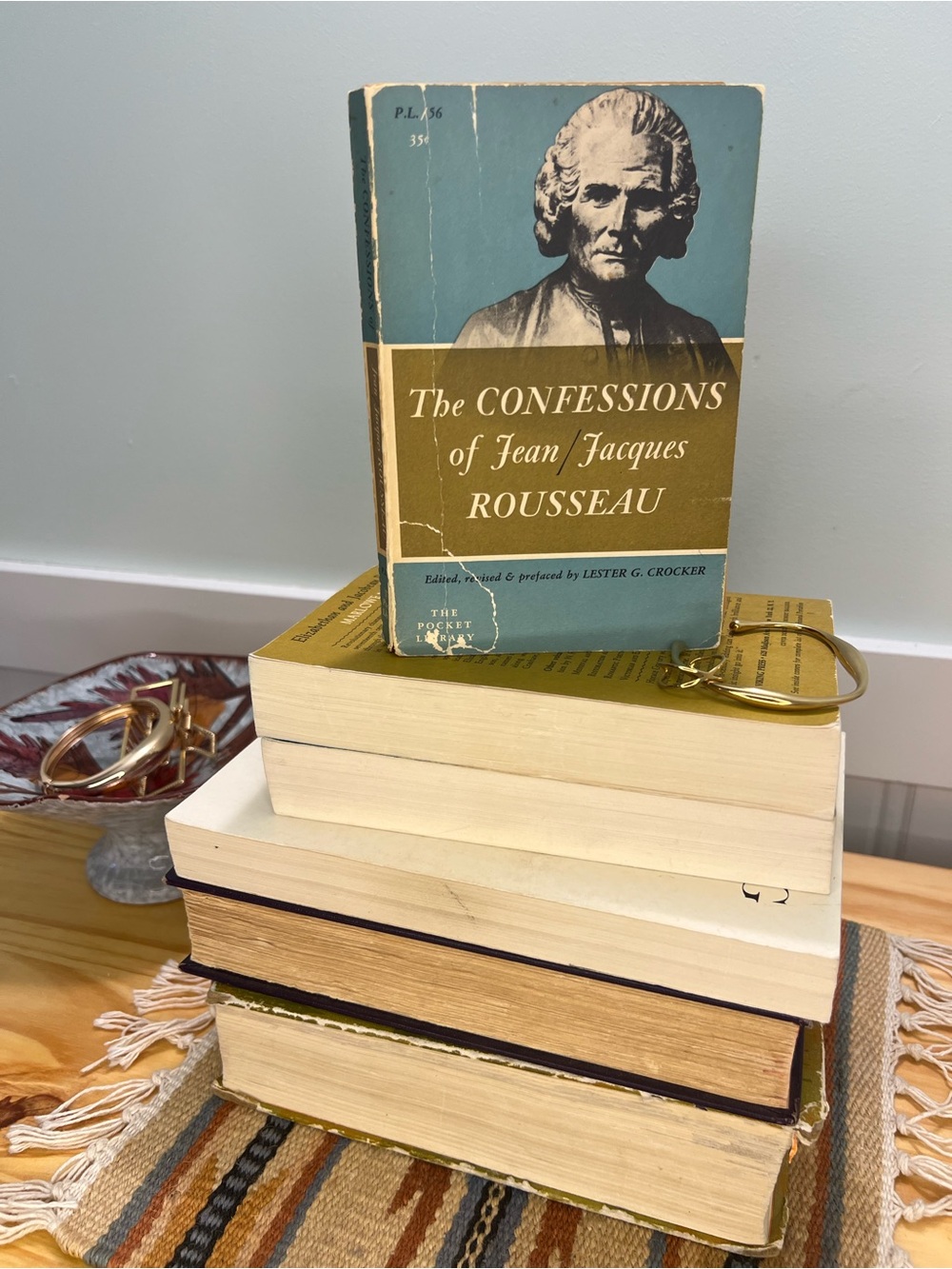 Vintage “The Confessions of Jean-Jacques Rousseau” Paperback